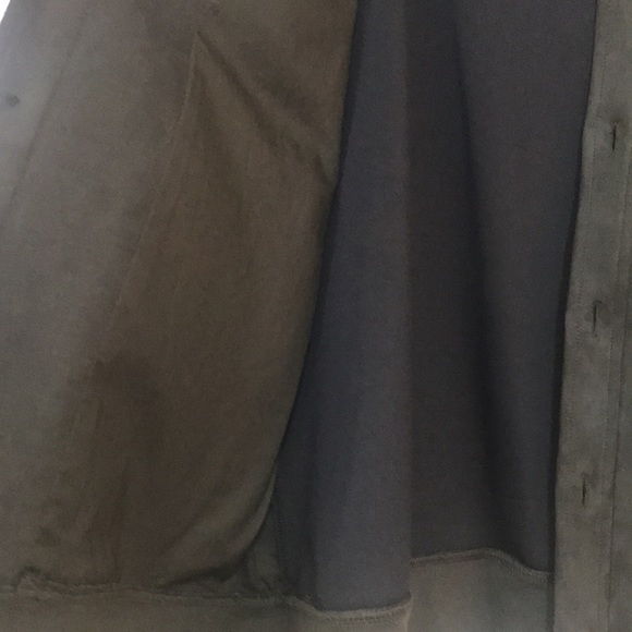 NWT Mens Banana Republic vegan suede jacket Sz XL TG (SKU B) - Picture 14 of 17